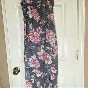 NWT  floral layered dress size Large